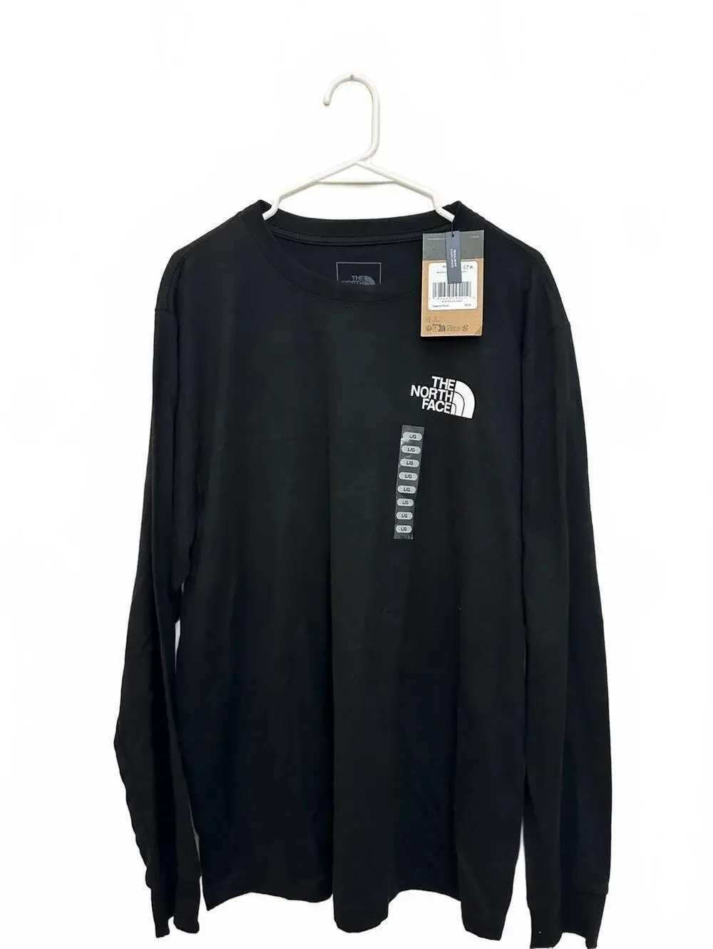 The North Face Men's Long Sleeve Tee - Black
